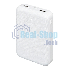 Портативный аккумулятор Buro T4-10000 Li-Pol 10000mAh 2A+1A белый 2xUSB