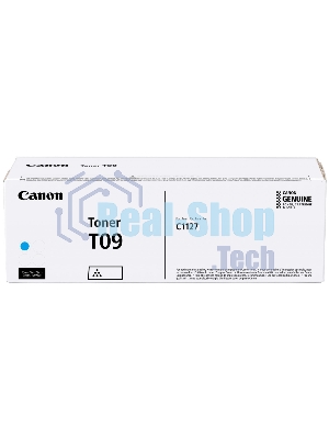 Тонер Canon T09 CY 3019C006 голубой туба для копира i-SENSYS X C1127iF, C1127i, C1127P