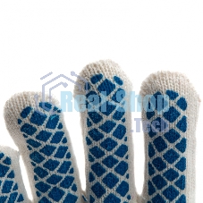 Перчатки трикотажные, ПВХ-покрытие 