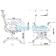 Кресло руководителя Бюрократ CH-993/camel светло-коричневый, искусственная кожа, крестовина хромированная