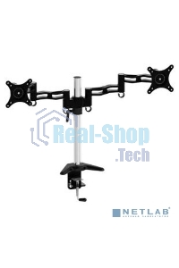 Кронштейн для мониторов Cactus CS-VM-D08-AL серебристый 13