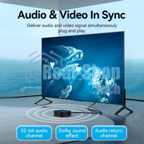 Кабель Vention HDMI High speed v2.0 with Ethernet 19M/19M - 15м