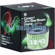 Умная колонка Sber Boom Home SBDV-00171VB Салют св.зеленый 8W Mono BT/Wi-Fi