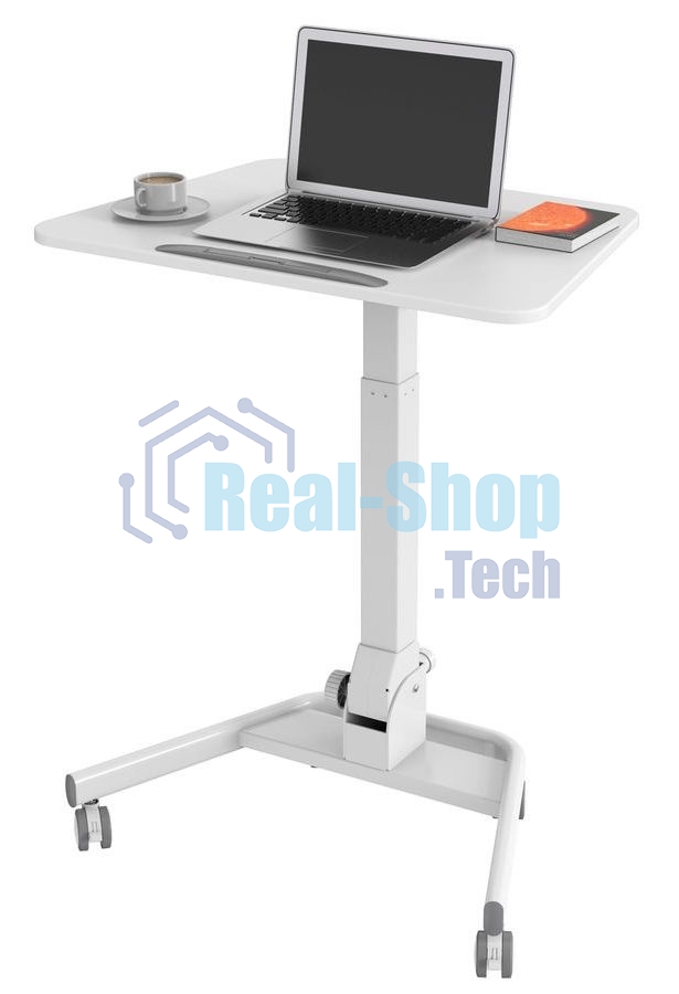 Стол для ноутбука Cactus VM-FDS109 столешница МДФ белый 73x50x108см (CS-FDS109WWT)