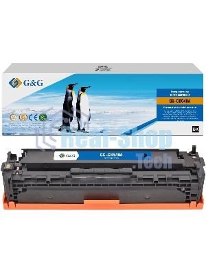 Картридж G&G аналог HP CB540A/125A/Canon 716 черный 2.2k с чипом
