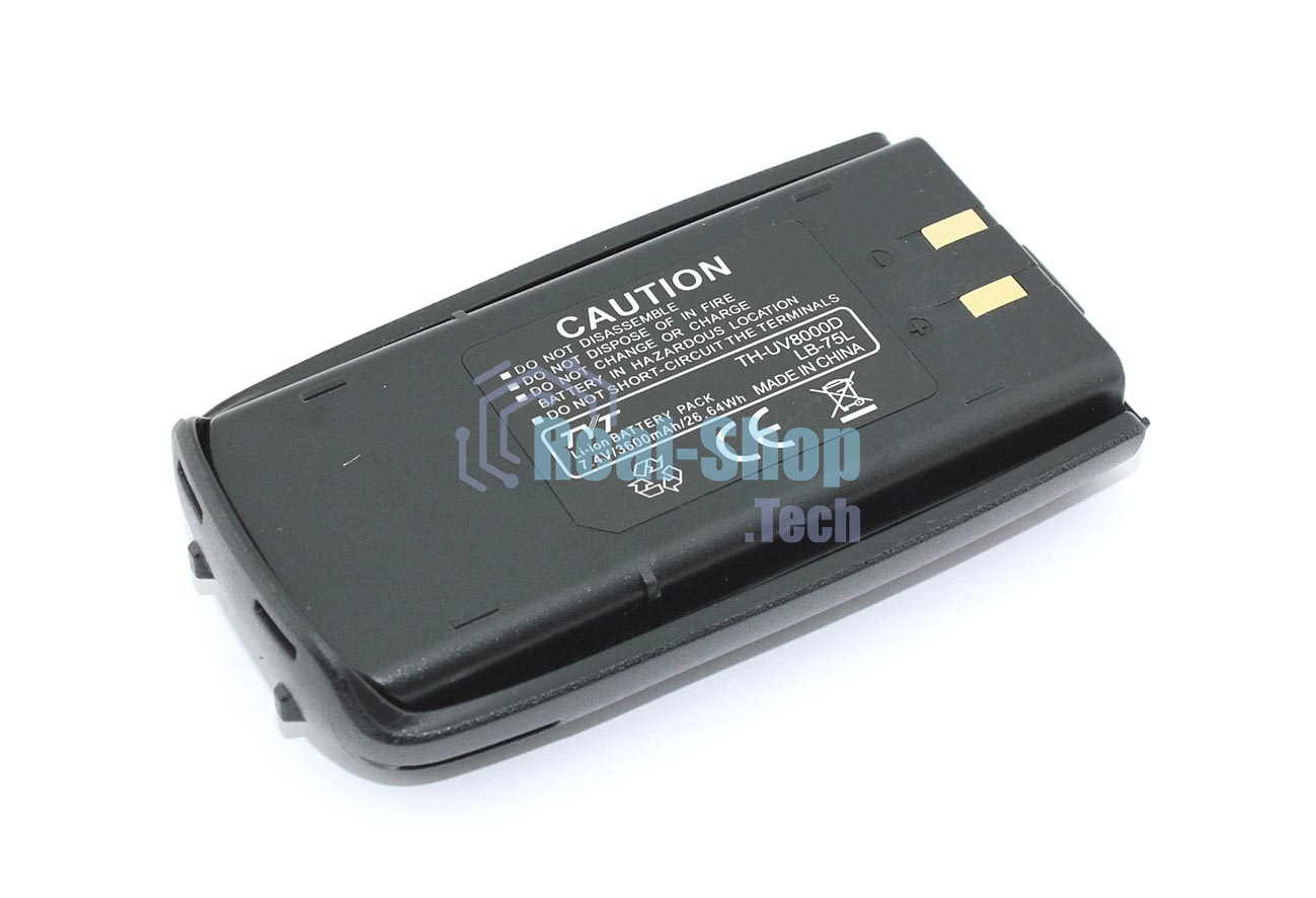 Аккумулятор для TYT TH-UV8000D (LB-75L) 7.4V 3600 mAh Li-ion