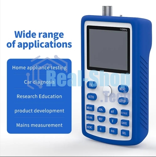 Мини-портативный цифровой осциллограф FNIRSI-1C15
