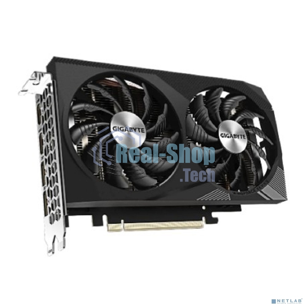 Видеокарта GIGABYTE NVIDIA GeForce RTX 3050 8Gb GDDR6 128bit 2xHDMI 2xDP