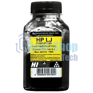 Тонер Hi-Black для HP CLJ 5500/5550, Тип 1.0, C, 345 г, канистра