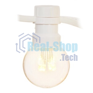 Гирлянда Neon-night LED ClipLight 24V, 5 нитей по 20 метров, цвет диодов теплый белый