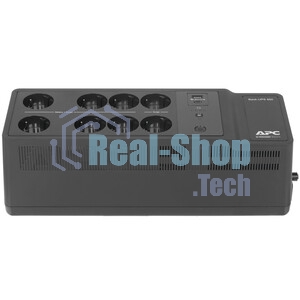 Источник бесперебойного питания APC Back-UPS ES 850VA/520W, 230V, 8 Schuko (2 Surge & 6 batt.), USB, USB charge(type A,C), Data/DSL protect.,(BE700G-RS, BE850G2-GR analogue), 1 year warranty