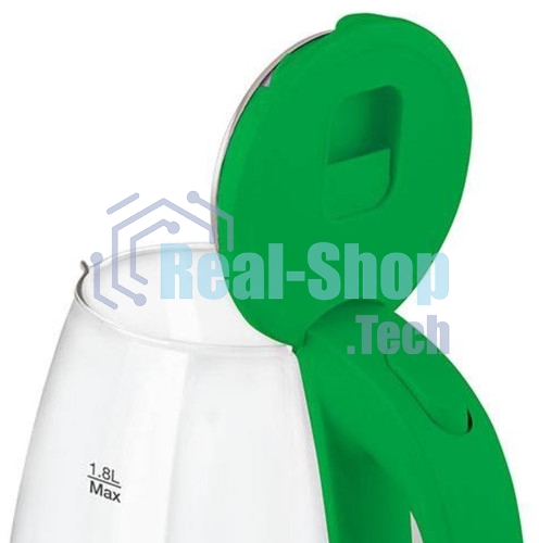 Чайник электрический Blackton Bt KT1800G Fresh Green. Мощность: 1500 Вт, Максимальный объем: 1.8 л