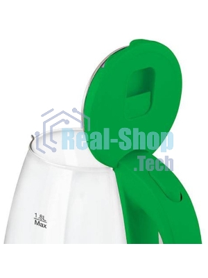 Чайник электрический Blackton Bt KT1800G Fresh Green. Мощность: 1500 Вт, Максимальный объем: 1.8 л