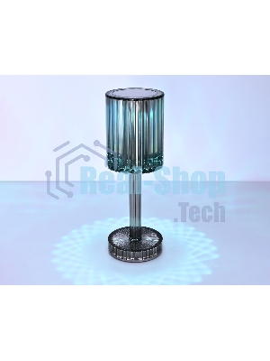 Настольная светодиодная лампа Ambrella light DE8071 GR серый LED RGB 3W (ПДУ RGB)