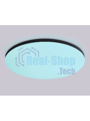 Умный светодиодный светильник FZ2006 BK черный IP54 30W 3000K-6500K+RGB Wi-Fi Алиса/Tuya/Smart Home/Alexa D450*60 (ПДУ ИК)
