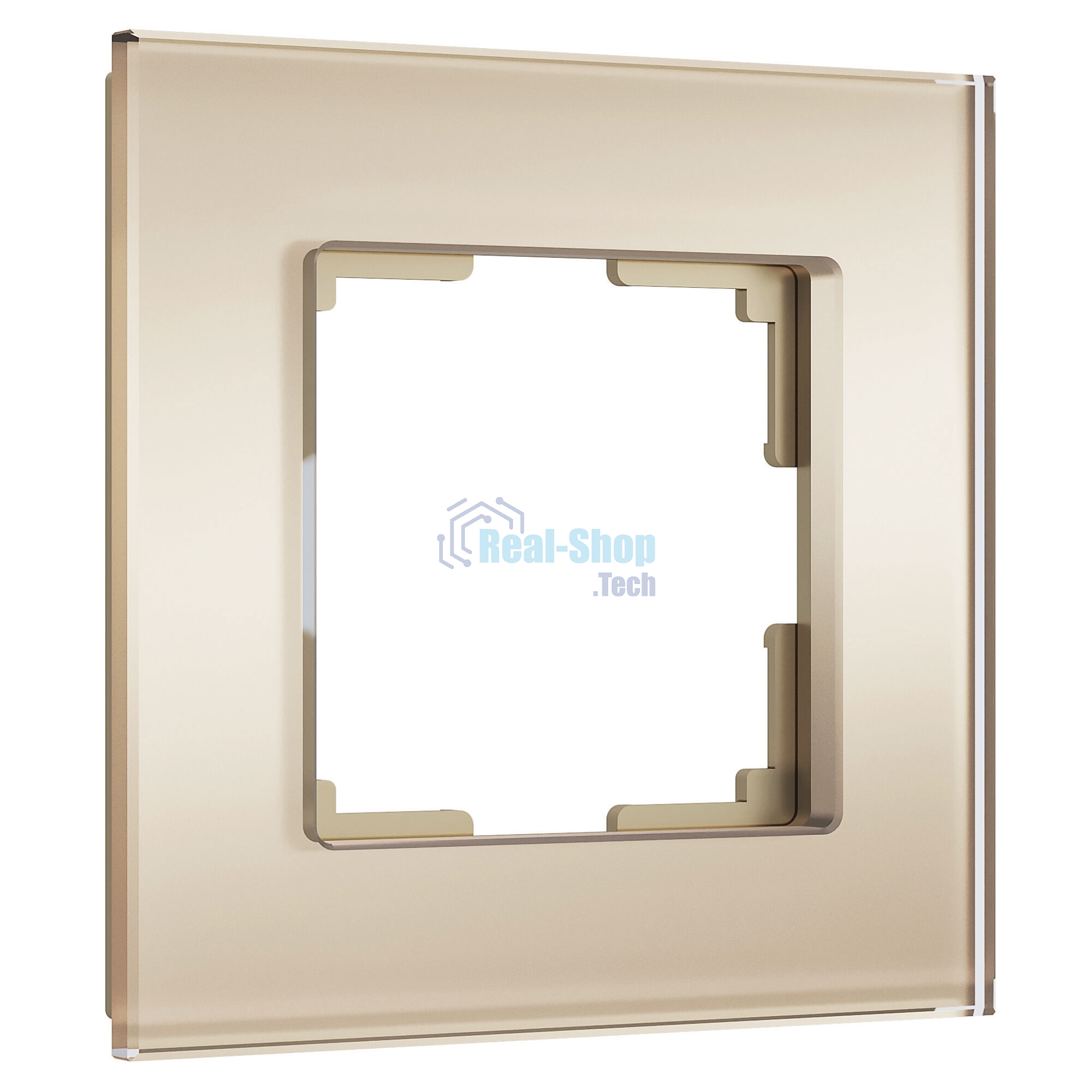 Рамка на 1 пост Senso (шампань, стекло soft-touch) W0013111