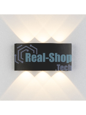 1551 TECHNO LED / Светильник садово-парковый со светодиодами TWINKY TRIO черный