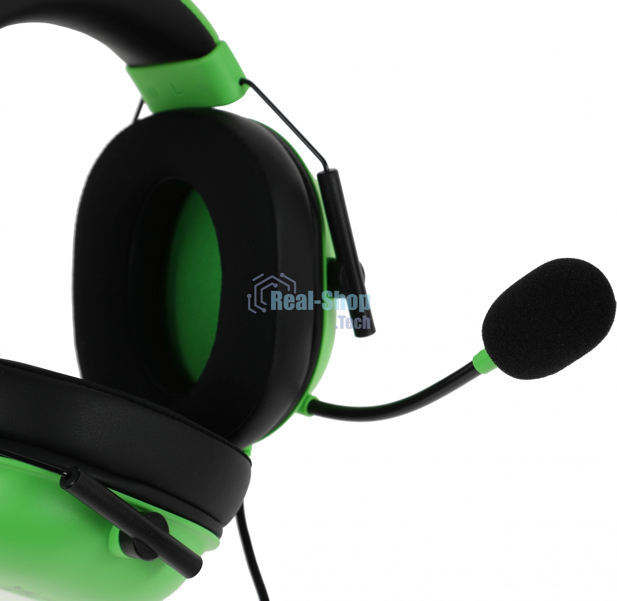 Гарнитура Razer Blackshark V2 X зеленый, проводная, 3.5 мм