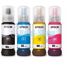 Комплект контейнеров с чернилами EPSON 103 EcoTank для L1110/ L3100/ L3101/ L3110/ L3150/ L3151/ L3156/ L3160/ L3260/ L3266/ L5190/ L5290