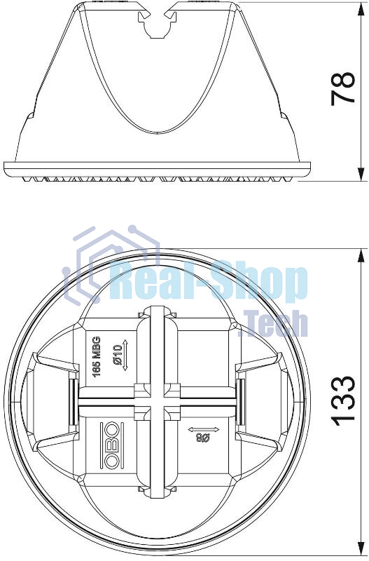 Держатель проволоки для плоской кровли (165 MBG-8-10) 5218700 OBO Bettermann