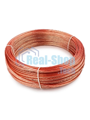 Акустический кабель Cablexpert CC-TC2x0,75-30M, прозрачный, 30 м, бухта