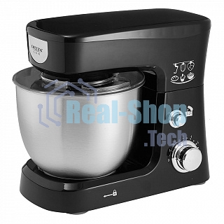 Миксер планетарный Delta LUX DE-7900Р черный : 1000 Вт,чаша из нерж.стали-3,5л (2)