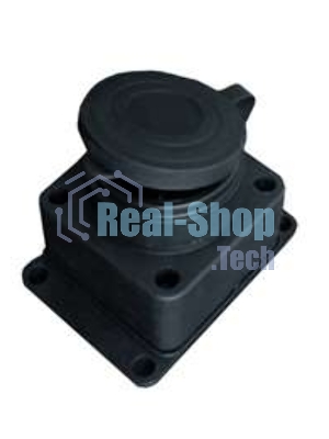 Розетка настенная 16А 250В с заглушкой с заземл. каучук IP44 (еврослот) UNIVersal 602229