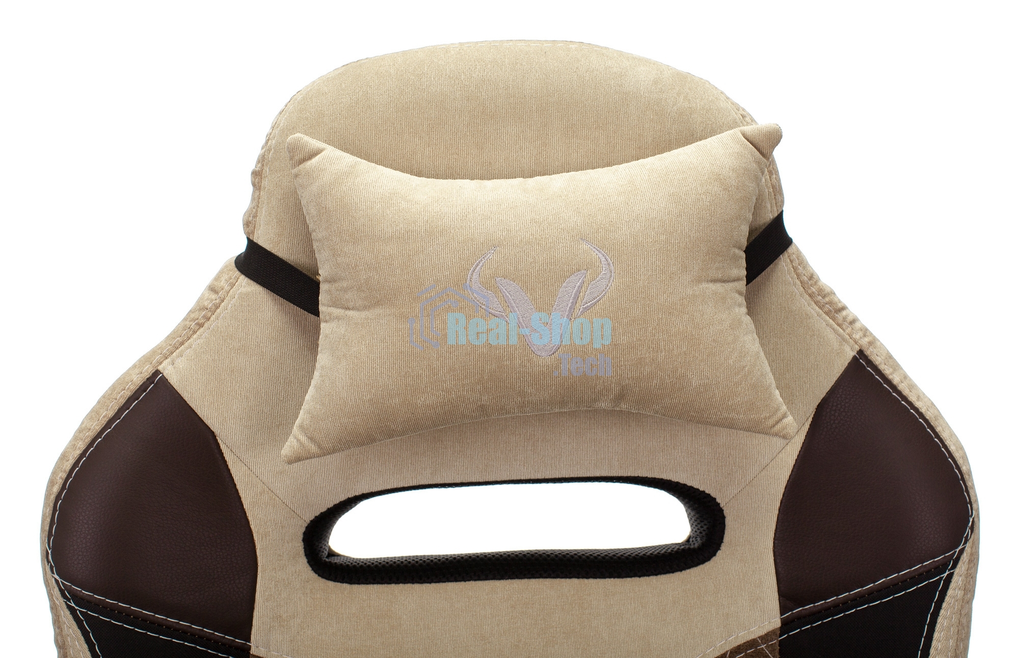 Кресло игровое Бюрократ VIKING 6 KNIGHT BR FABRIC коричневый, крестовина металл/пластик