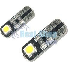 Лампа автомобильная светодиодная Sho-Me CAN-T10 T10 12В (упак.:2шт)