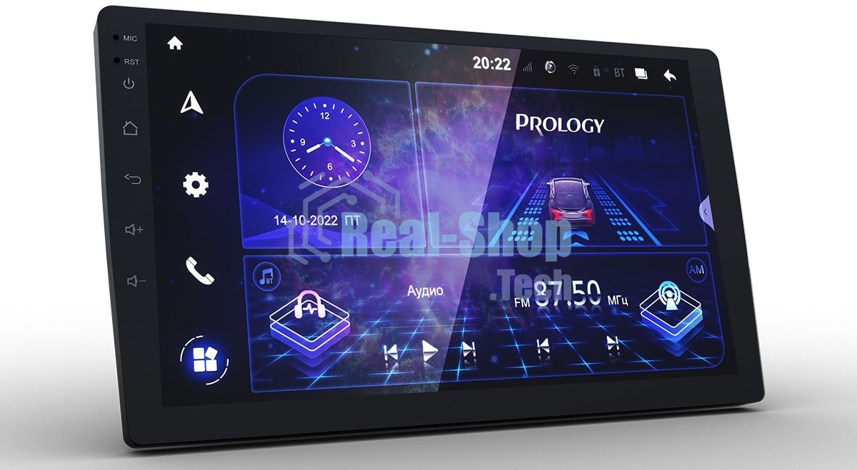 Автомагнитола Prology MPA-235 DSP, 2 DIN, 10.1