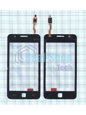 Сенсорное стекло (тачскрин) для Samsung Z1 SM-Z130H черное