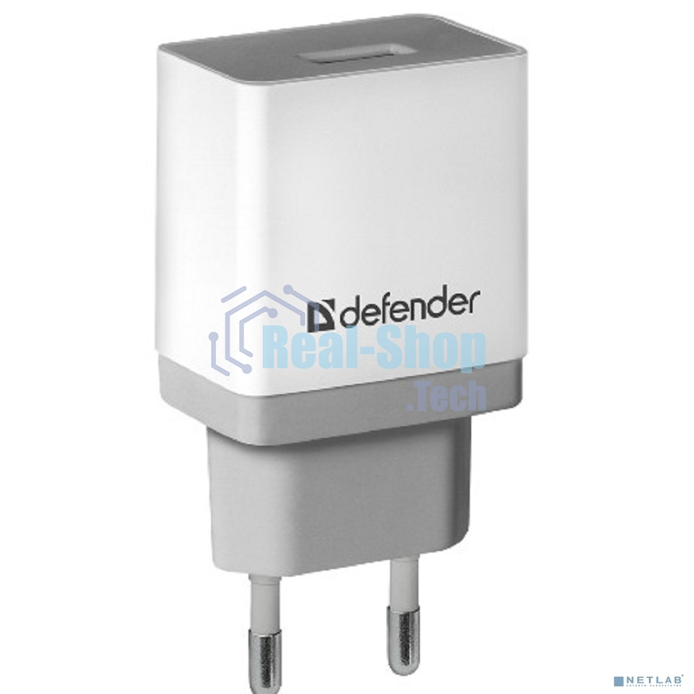 Сетевой адаптер питания Defender 1xUSB, 5V/2.1А, белый (UPA-21)