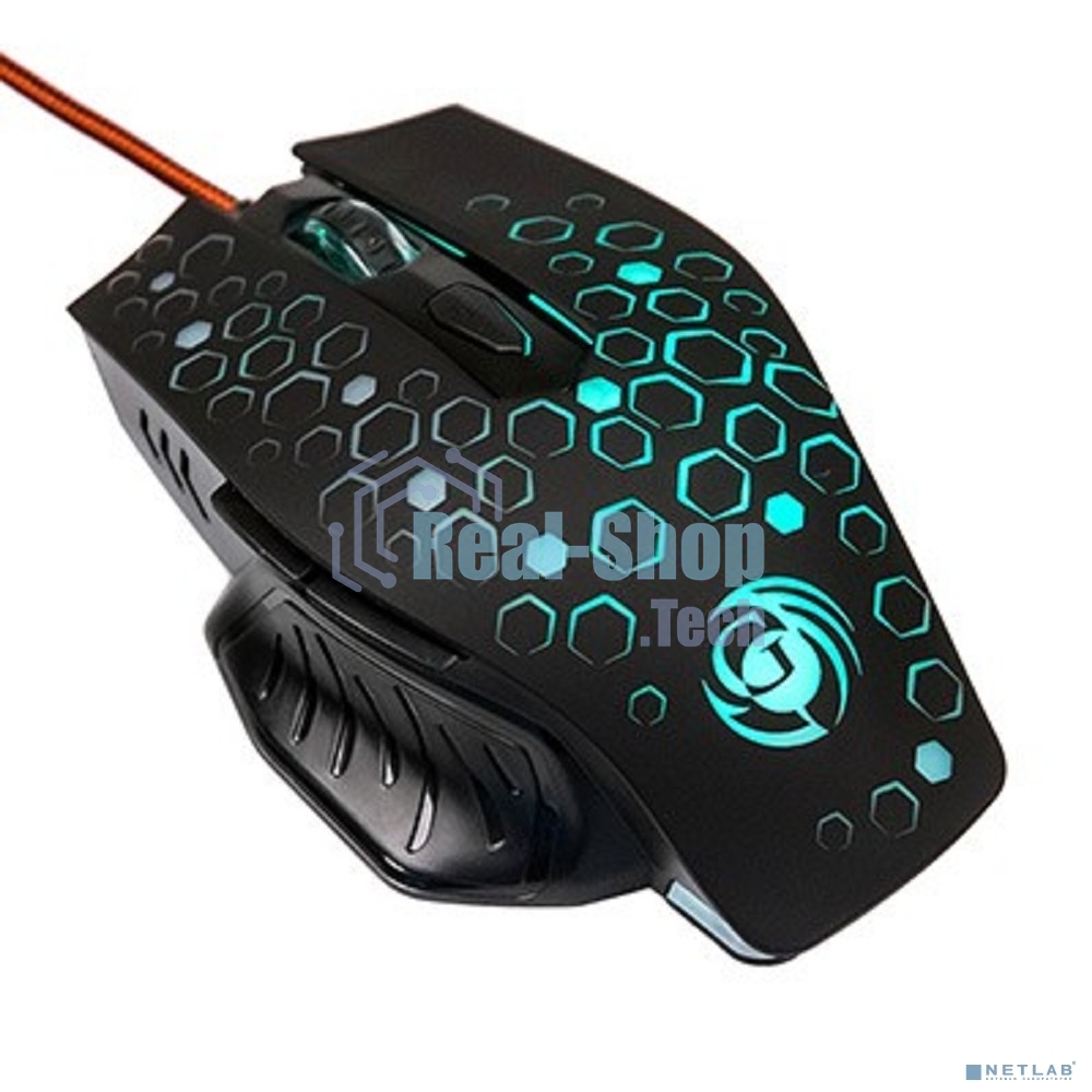 Мышь проводная Dialog Gan-Kata MGK-11U черный, 2400 dpi, USB, кнопки - 6