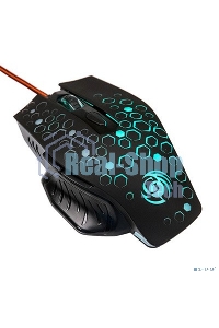 Мышь проводная Dialog Gan-Kata MGK-11U черный, 2400 dpi, USB, кнопки - 6