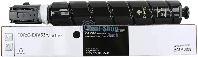 Тонер Canon C-EXV63 5142C002 черный туба для копира iR2725i/2730i