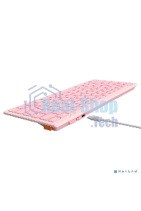 Клавиатура A4Tech FBX51C беспроводная, Bluetooth, радиоканал розовый
