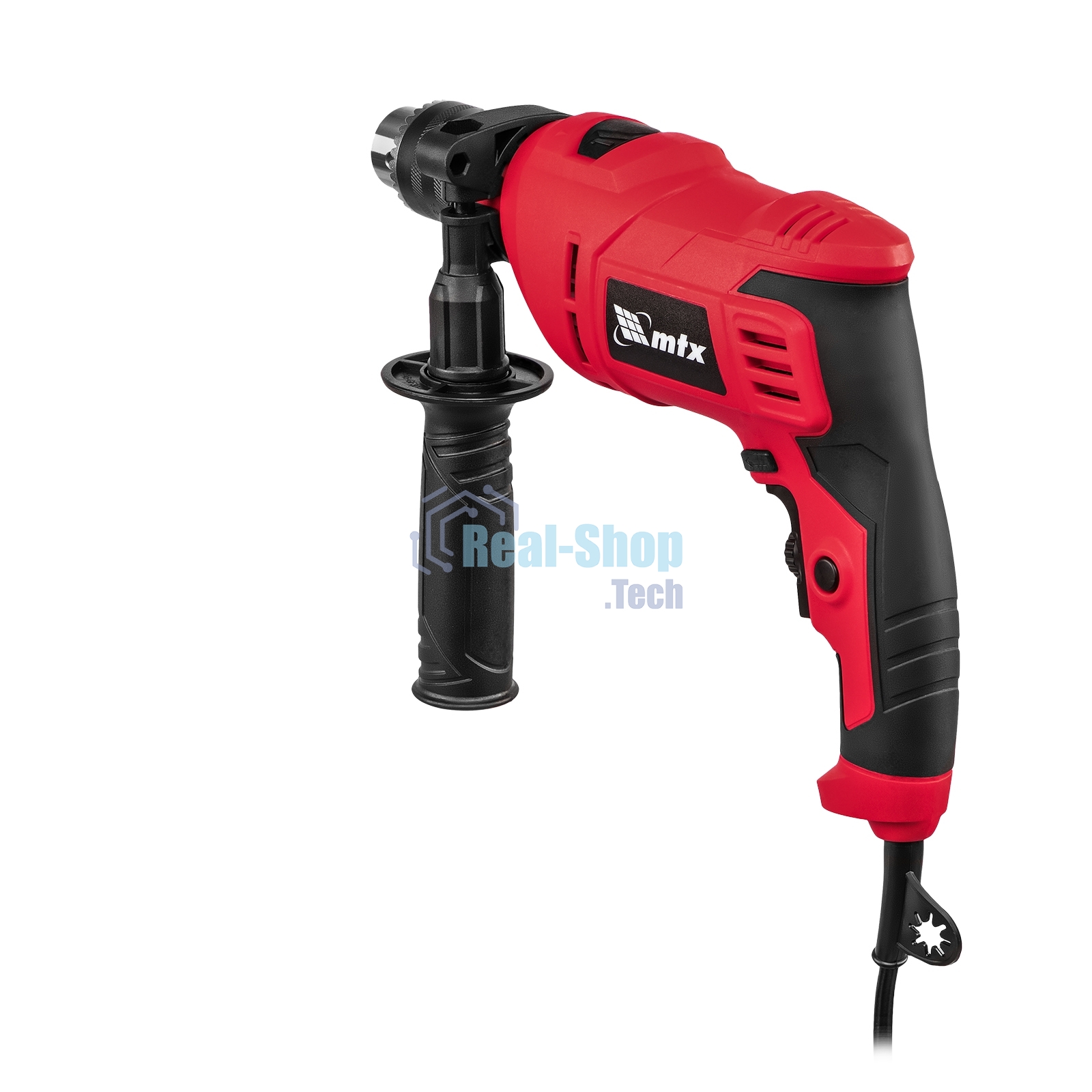 Дрель ударная MTX MID-750, 750 Вт, 0-3000 об/мин, 0-48000 уд/мин