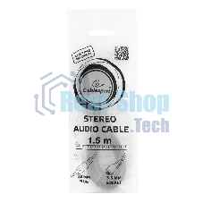 Кабель аудио удлинит. Gembird, Jack3.5, 1.5м