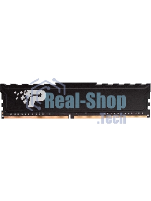 Оперативная память Patriot Signature Premium, DDR4, 32Gb (2x16 GB), 2666 MHz, CL19, DIMM, радиатор, черный