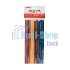 Клеевые стержни Rexant, Ø11 мм, 270 мм, цветные, 10 шт., хедер