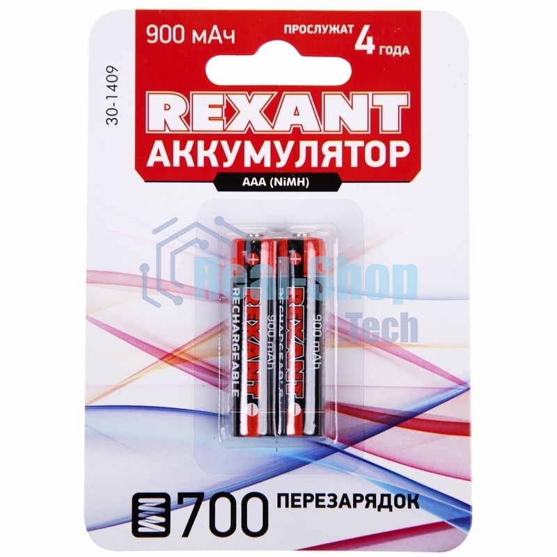 Аккумулятор Rexant тип AAA 