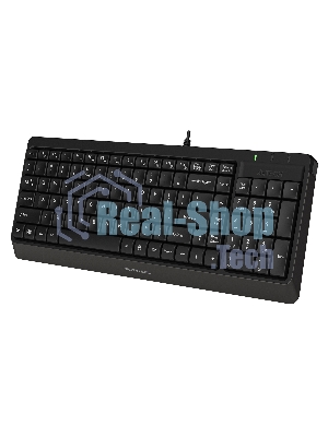 Комплект клавиатура+мышь A4Tech FStyler F1512 проводной, USB, 1200 DPI, черный