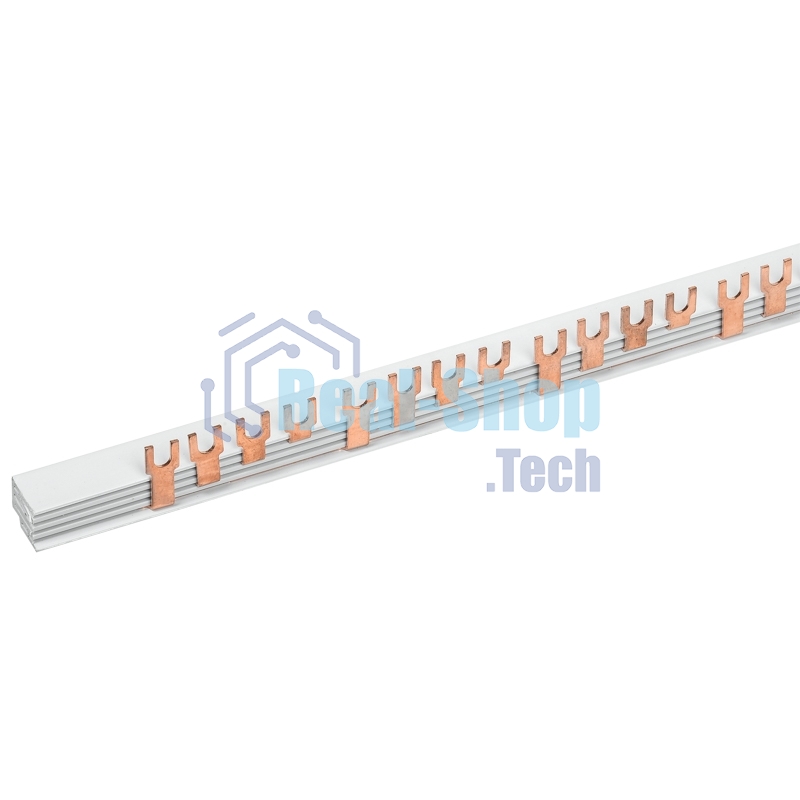 Шина соединительная Rexant типа FORK вилка 4Р 63 А 1 м