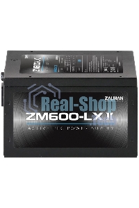 Блок питания Zalman ZM600-LXII RTL, 600Вт, 120мм, черный