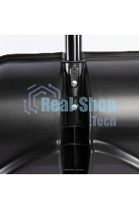 Лопата для уборки снега пластиковая PROFI, 550х415х1405 мм, алюминиевый черенок, Palisad