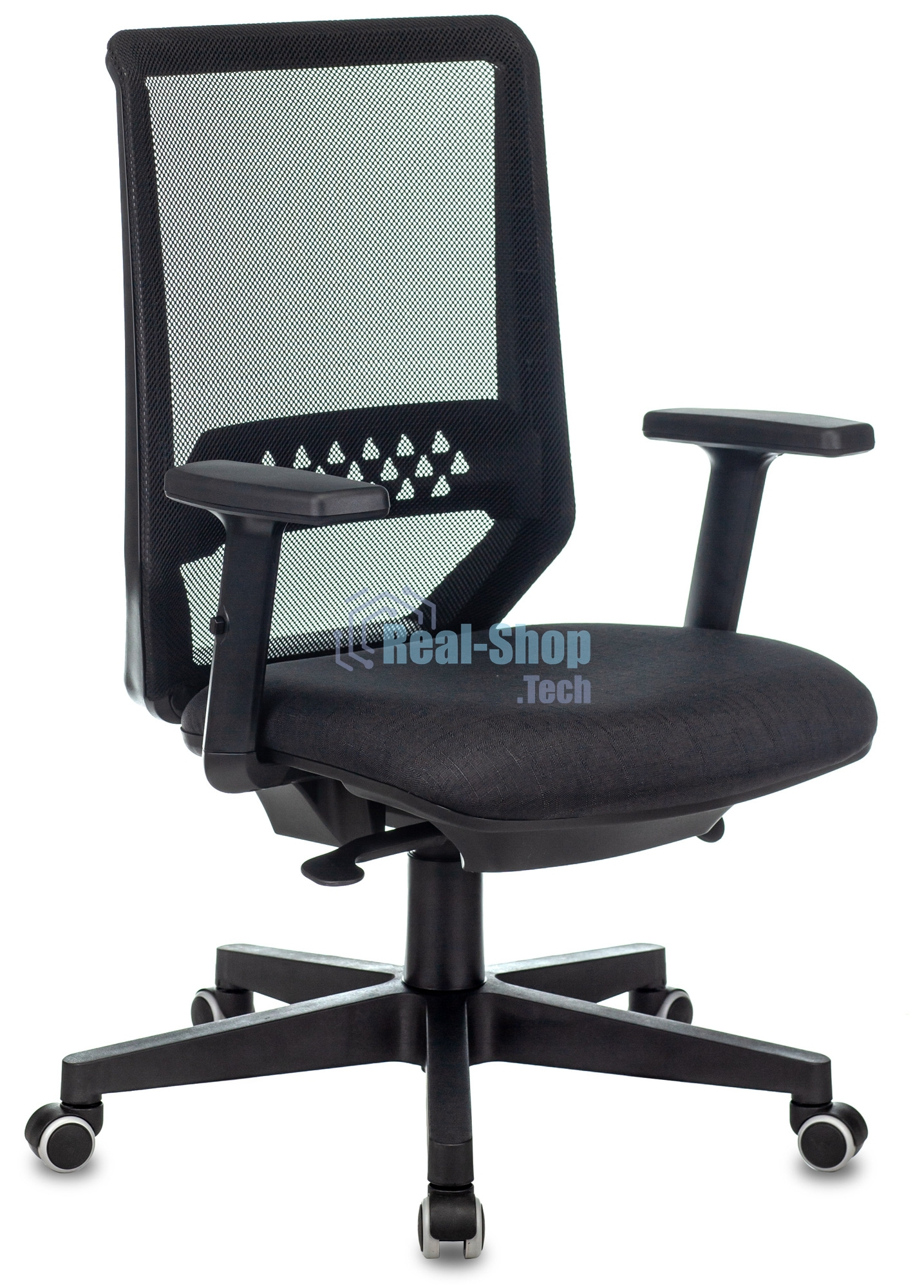 Кресло Бюрократ EXPERT TW-01 черный, сетка, подголовник
