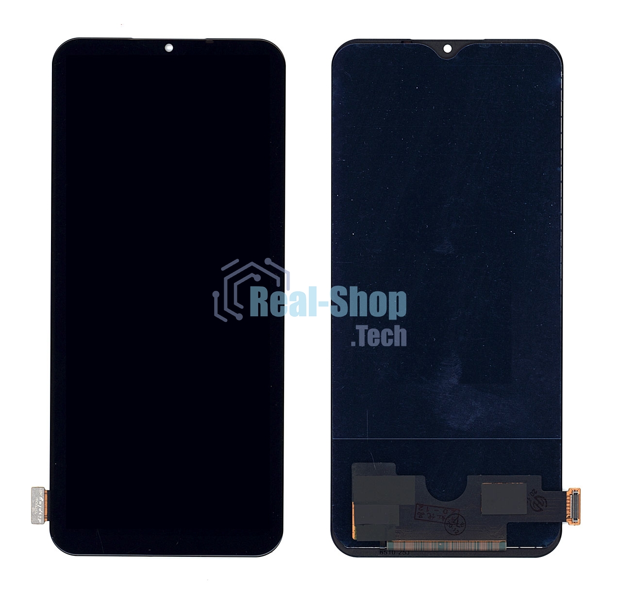 Дисплей для Xiaomi Mi10 Lite в сборе с тачскрином (TFT) черный