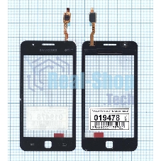 Сенсорное стекло (тачскрин) для Samsung Z1 SM-Z130H черное