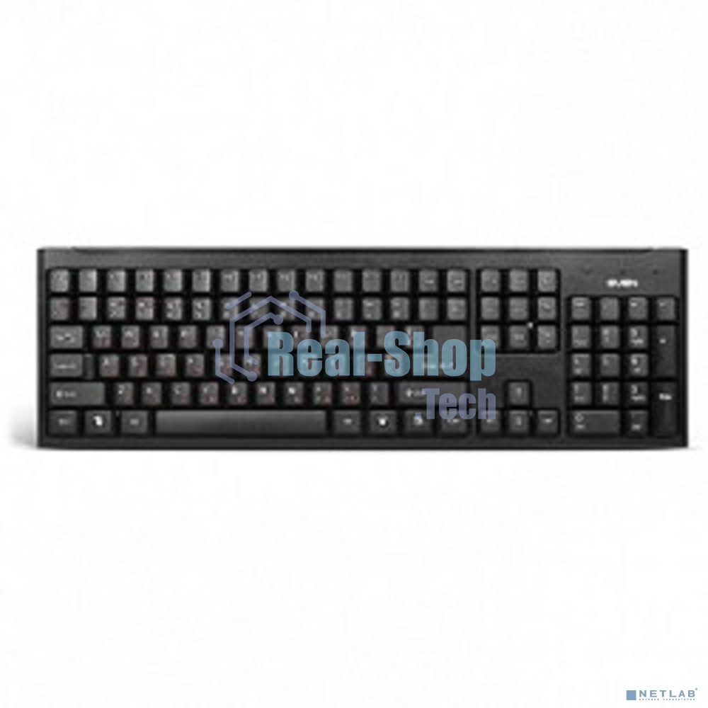 Клавиатура проводная Keyboard SVEN Standard 303 Power USB+PS/2 черная SV-03100303PU