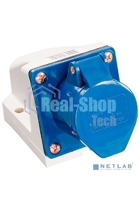 Розетка 125 стационарная 3Р+РЕ+N 32А 380В IP44 ИЭК